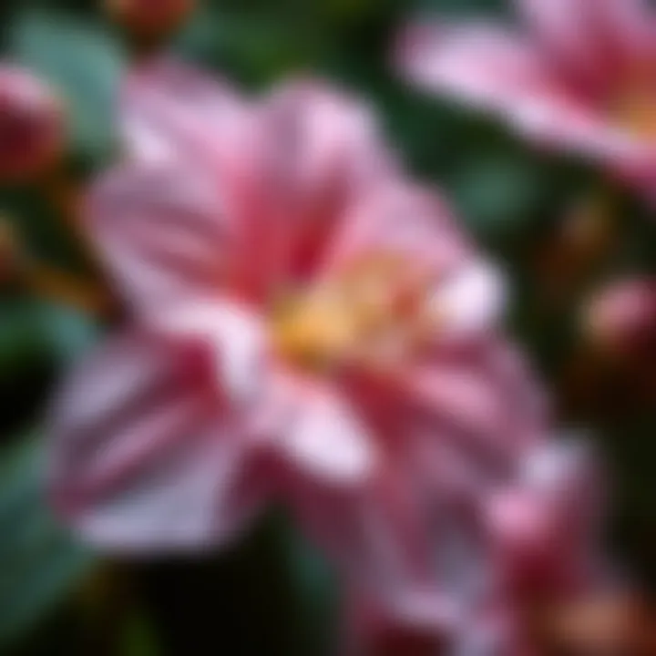 Intricacies of Nature: A Closer Look at Blossoms Close-up of a unique flower showcasing intricate details