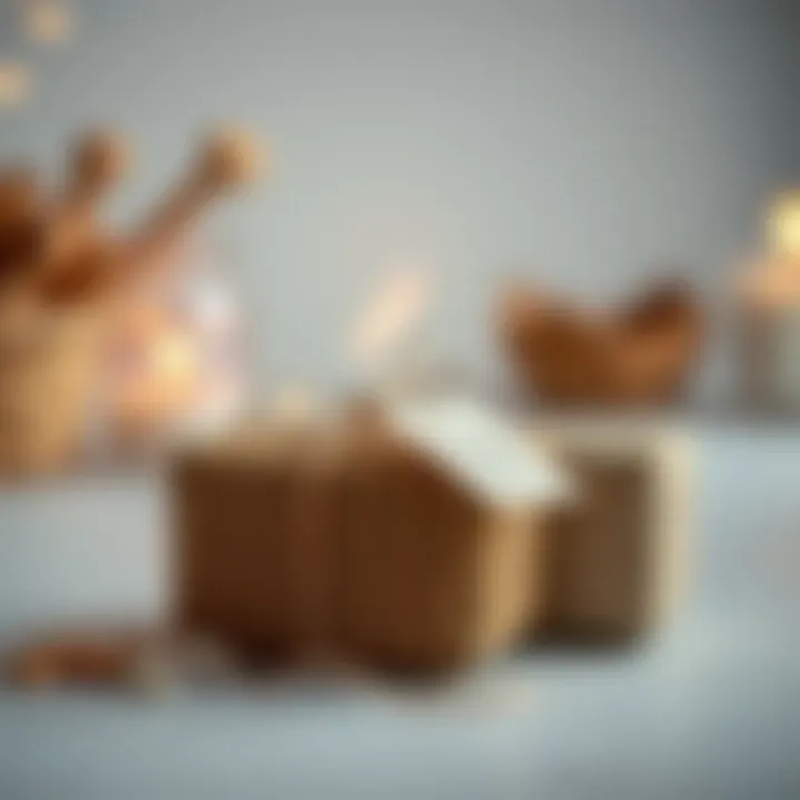 A thoughtful gift wrapped elegantly for a father