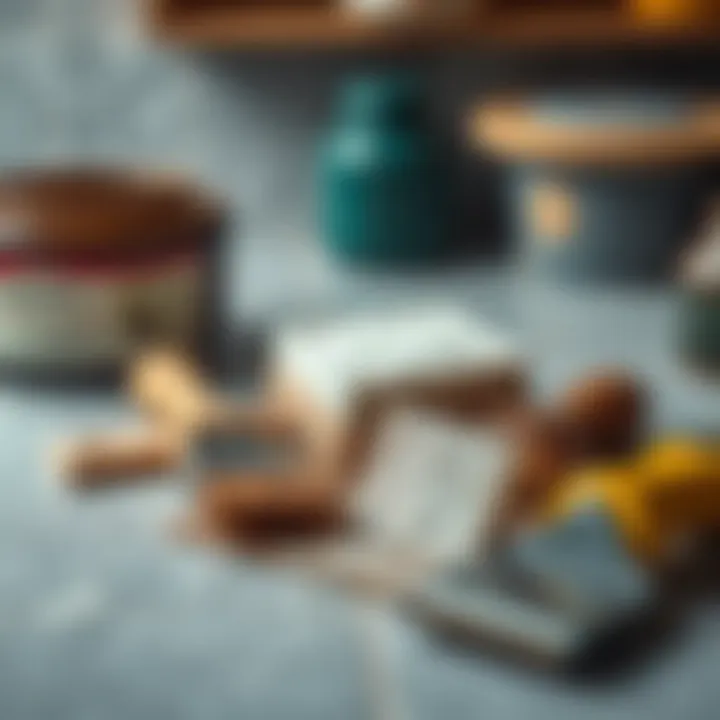 Tools and materials for tile painting