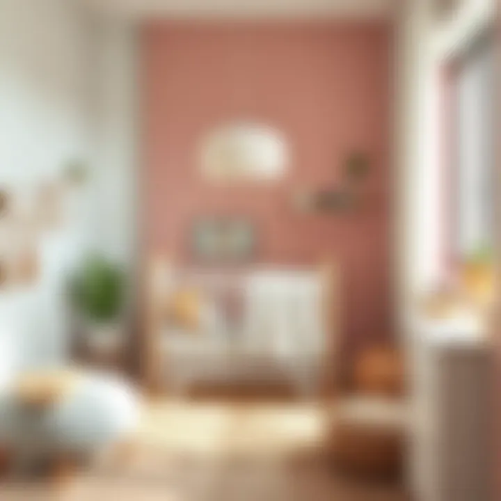 Charming Nursery Design Charming nursery with pastel colors and soft textures