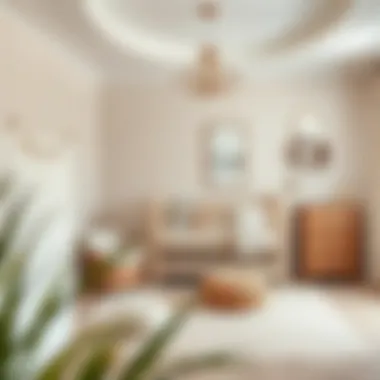 Elegant and Serene Nursery Elegant nursery with a serene ambiance and neutral tones