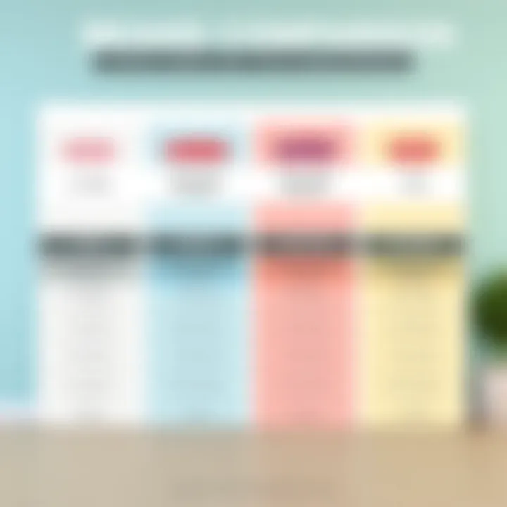 Door Paint Brand Comparison A comparison chart of different door paint brands