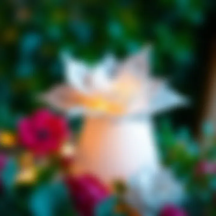 Unique centerpieces made from paper crafts