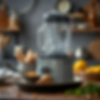 Visual representation of risks involved in using a blender with certain cookware