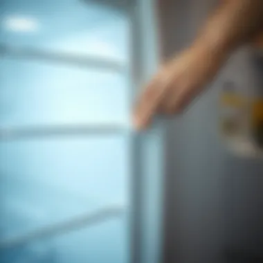 Proper techniques for maintaining refrigerator surfaces