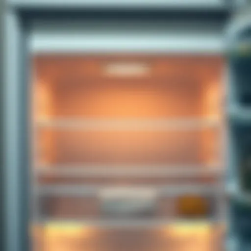 A pristine refrigerator exterior after cleaning