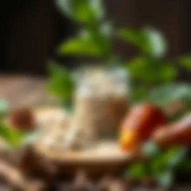 Natural ingredients for odor removal