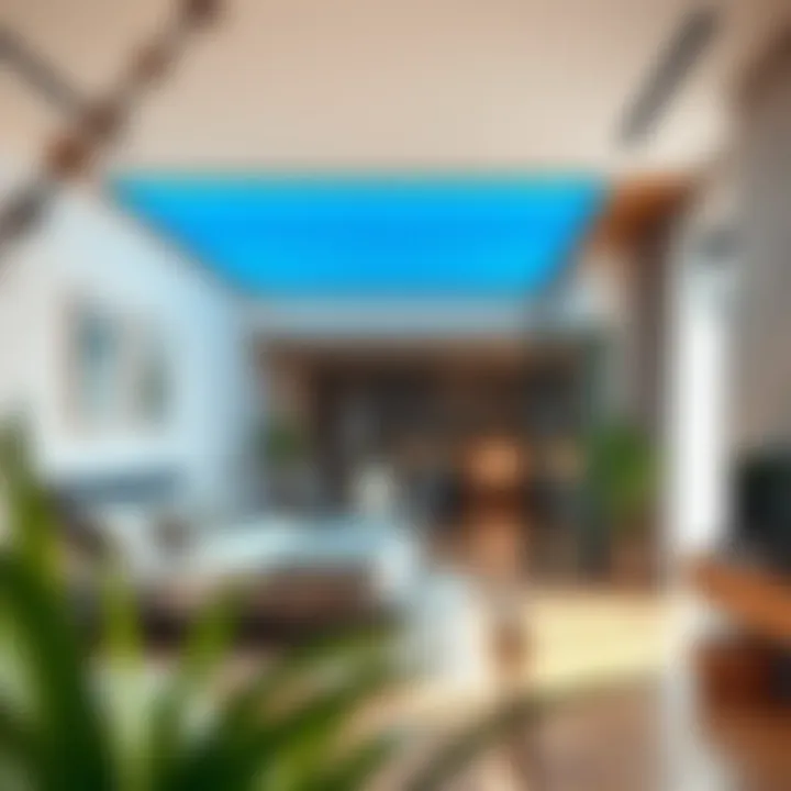 Stylish Cama Monte Jaluzi installation in a contemporary home