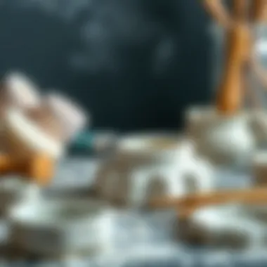 Tools and materials for ceramic dough crafting