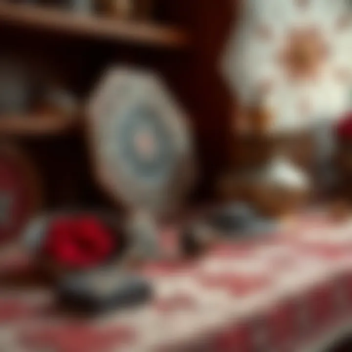 Cultural symbols incorporated in a trousseau