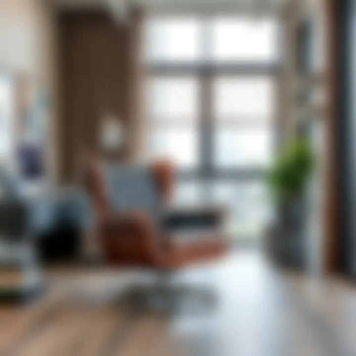 Stylish Chester model chair in a contemporary office space