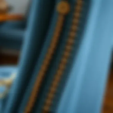 Close-up of Chester model upholstery showcasing craftsmanship