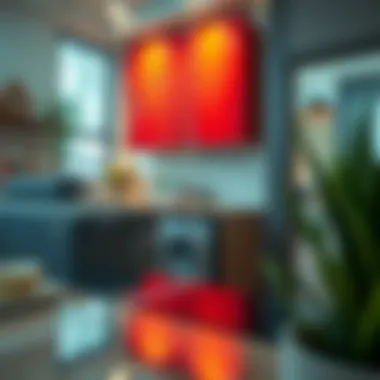 A pristine glass surface reflecting a clean environment