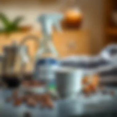 Cleaning products for coffee stains