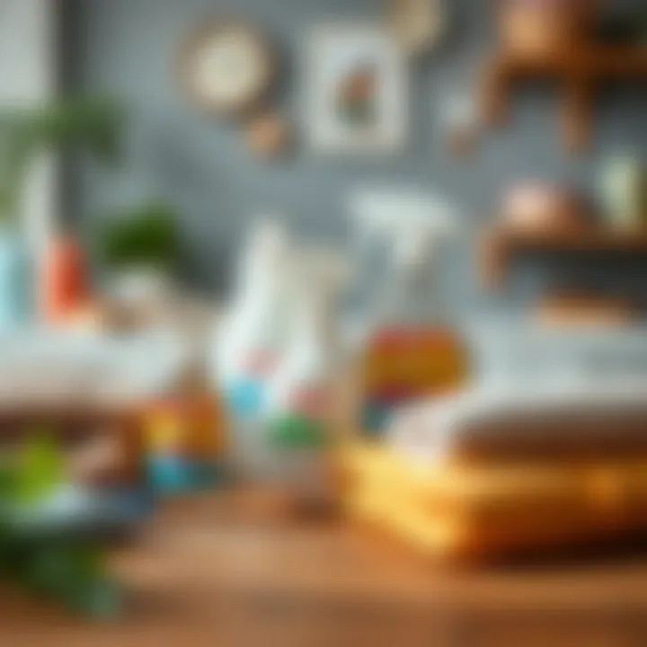 Essential cleaning supplies for removing adhesive from furniture