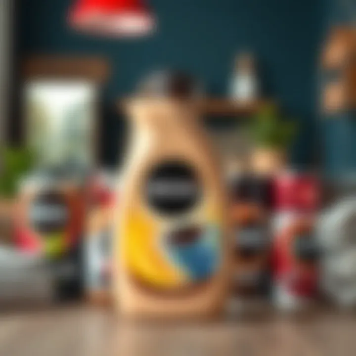 Commercial cleaning products for stain removal