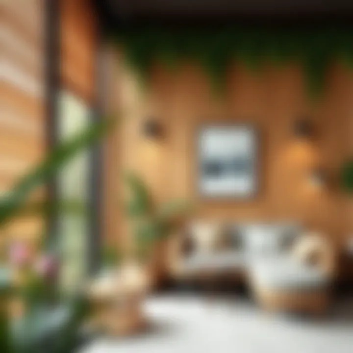 Creative Bamboo Paneling for Aesthetics Creative bamboo paneling for aesthetics