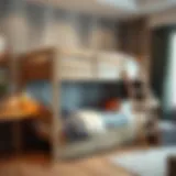 Modern bunk bed design suitable for small spaces