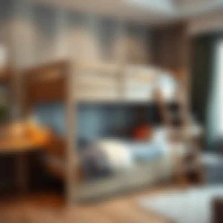 Modern Design for Small Rooms Modern bunk bed design suitable for small spaces