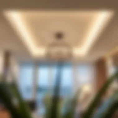 Stylish Minimalist Ceiling Design Stylish minimalist ceiling design for contemporary spaces