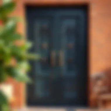 Maintenance tips for painted iron doors