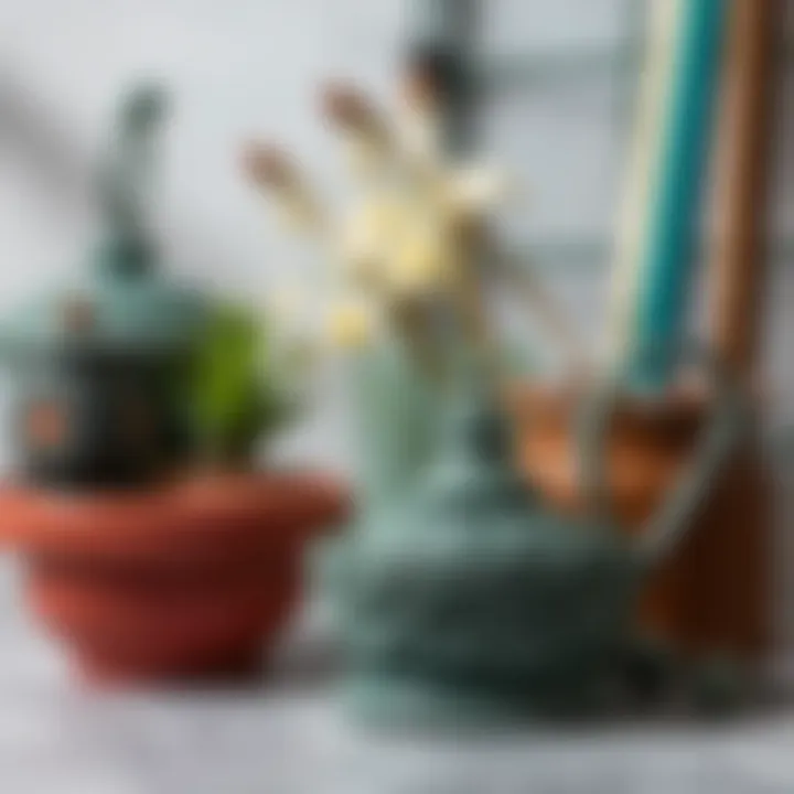 Application techniques for painting iron objects