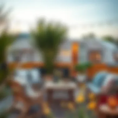 A beautiful DIY project showcasing outdoor furniture