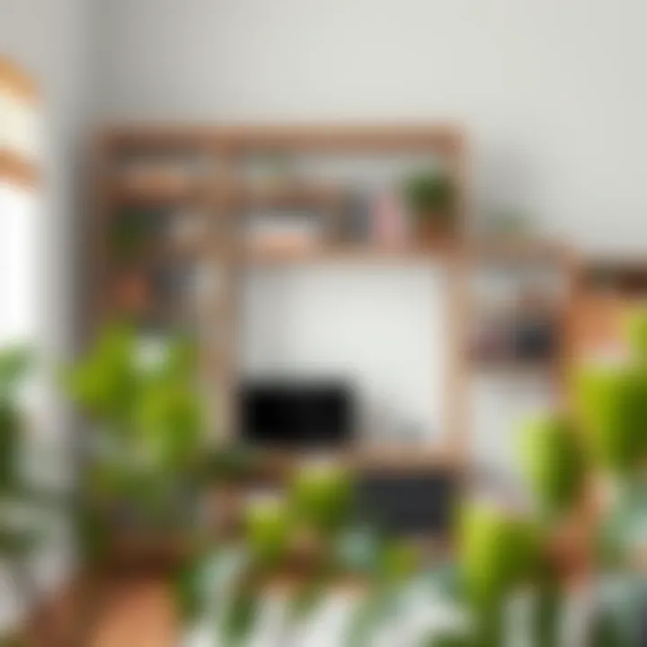 Stylish and modern DIY shelving unit