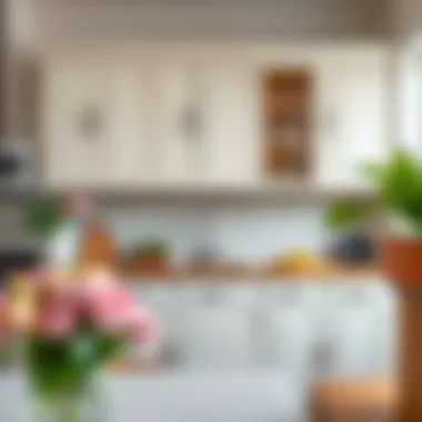 Cabinet Renovation Before and After Before and after of a cabinet renovation project