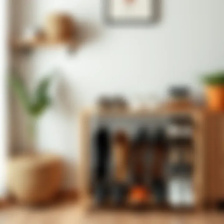 Application stages in shoe rack design