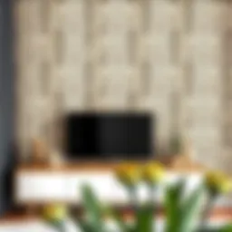 Creative wall stencil design