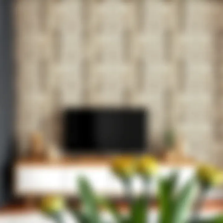 Creative wall stencil design