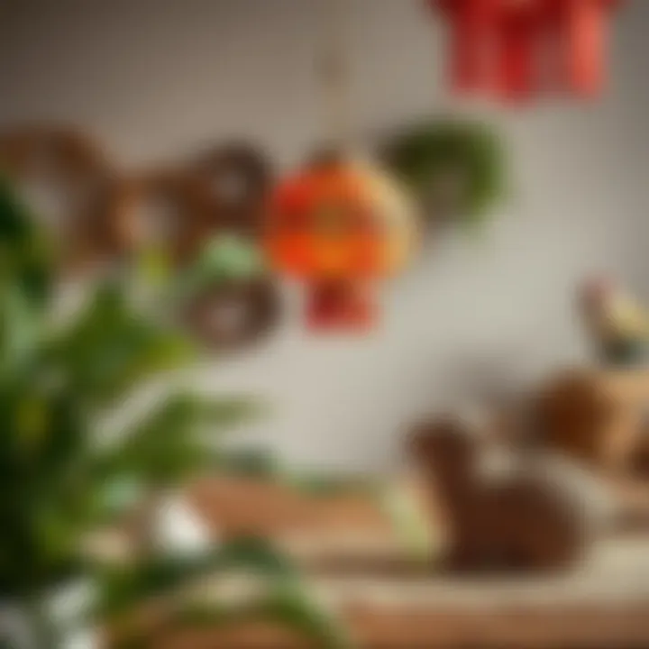 Eflatun color featured in home decoration