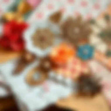 Beautiful Decorative Papers and Embellishments A selection of decorative papers and embellishments for artistic projects