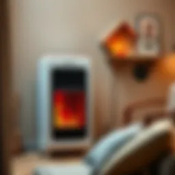 A modern electric heater with advanced technology