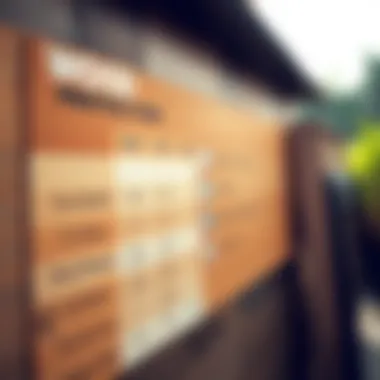 Comparison chart of wood protector features