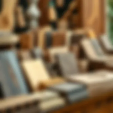 Various types of wood protectors on display