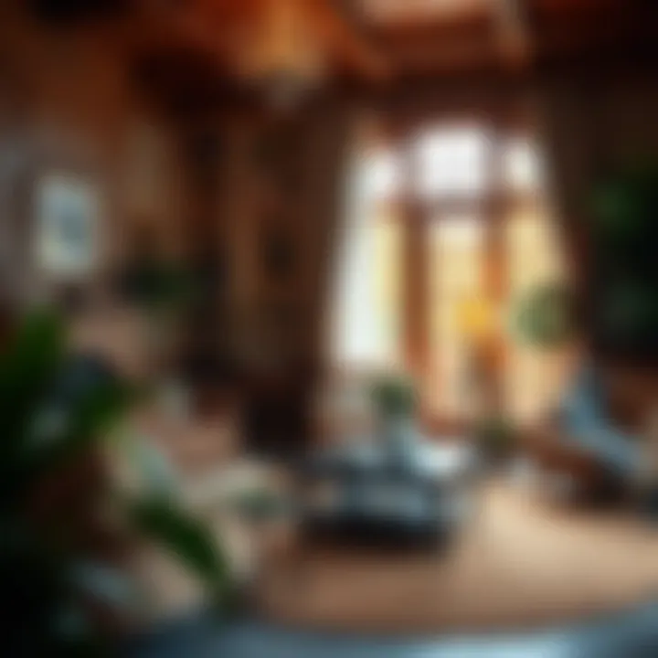 Warm and inviting living area with classic furnishings and decor