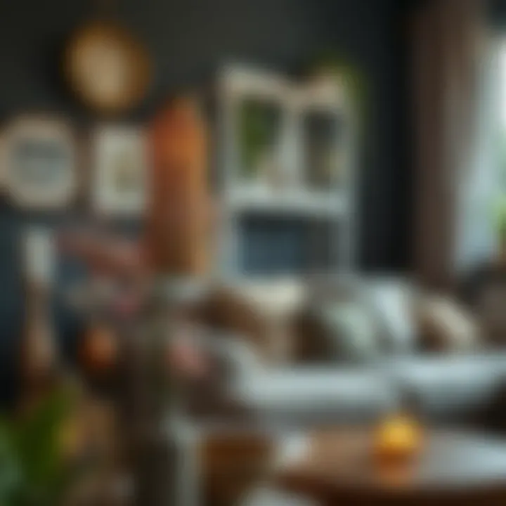 Personalized decorative elements enhancing a room's ambiance