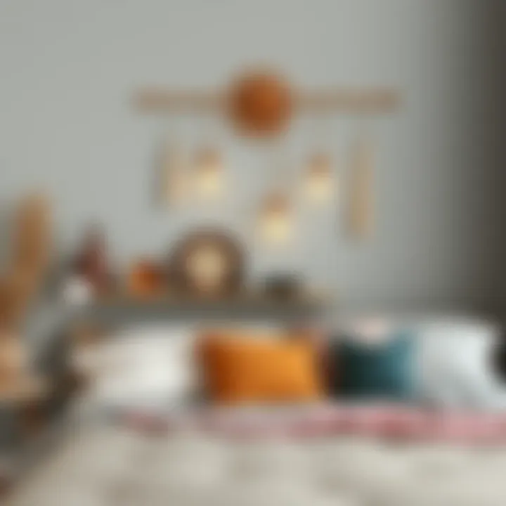 Charming Bedroom Wall Decor Charming bedroom wall decor with artistic elements