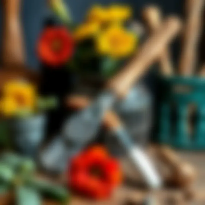 Essential tools for flower care