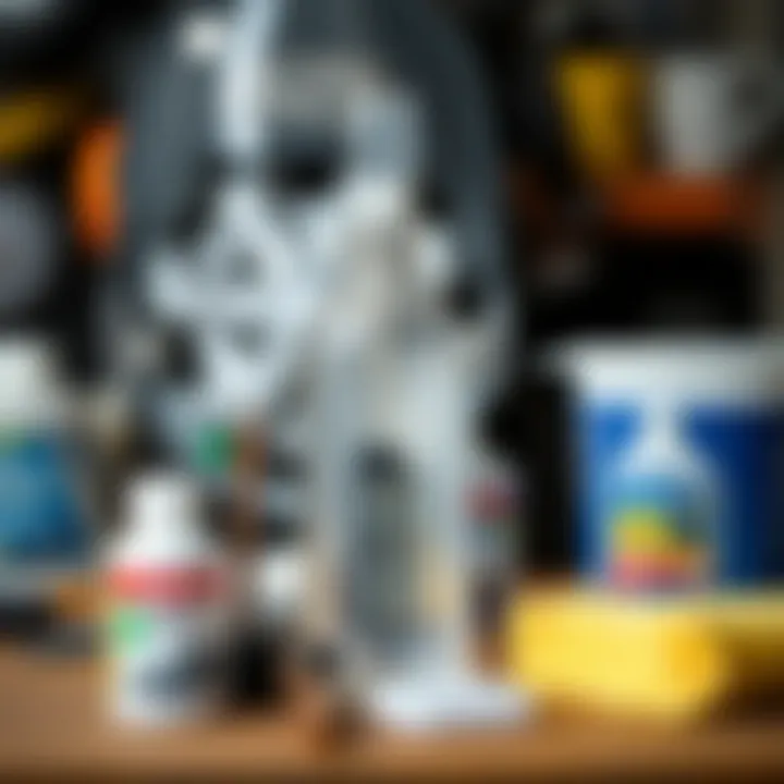 Tools and materials for headlight cleaning