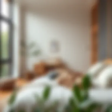 A bedroom designed with Feng Shui principles