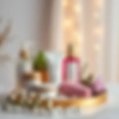 Luxurious personal care product arrangement