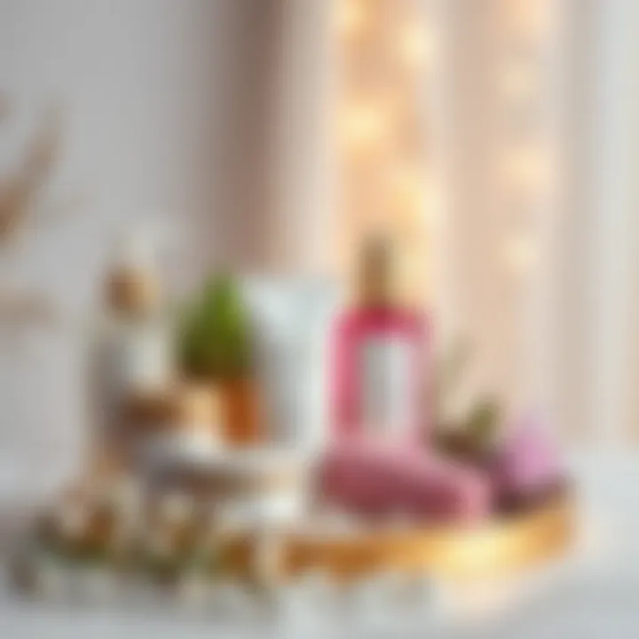 Luxurious personal care product arrangement