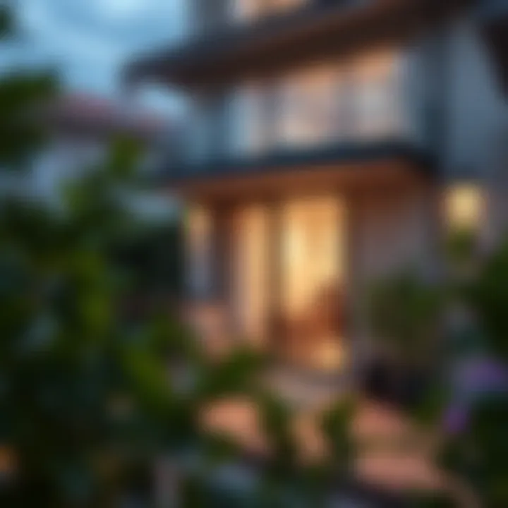 Aesthetic outdoor space enhanced by stylish balcony enclosure