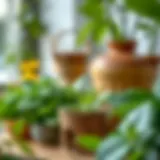 Vibrant shades of green representing nature's beauty