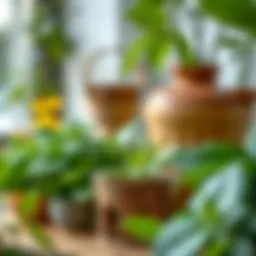 Vibrant shades of green representing nature's beauty