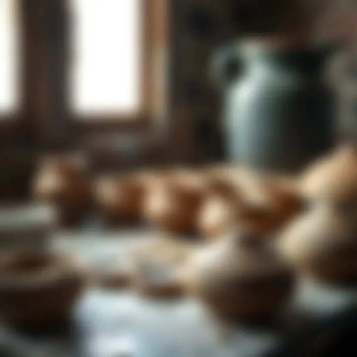 Humidity levels affecting clay drying