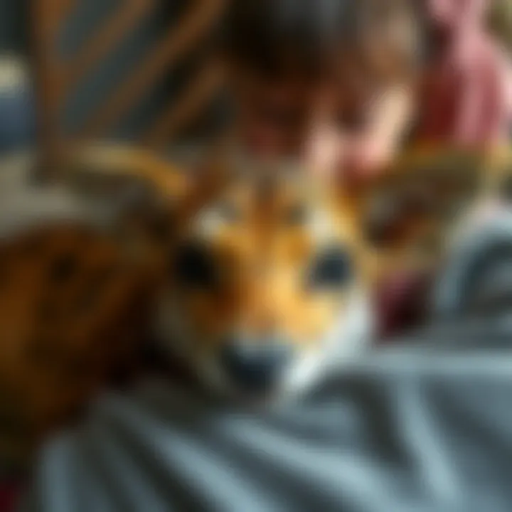 A community engaging in a conservation project